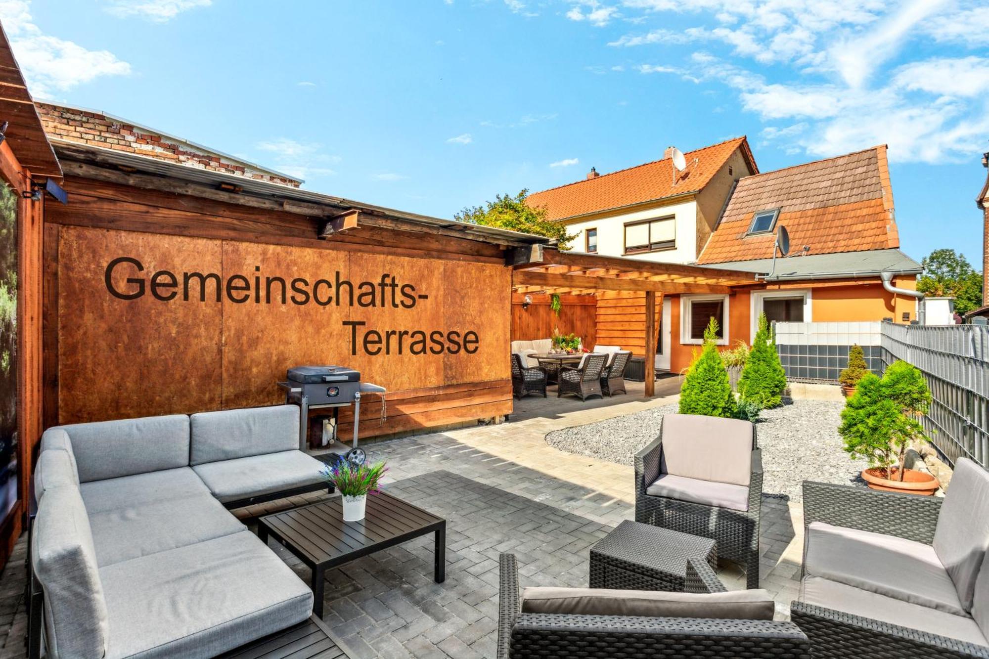 Apartment Harzlounge Center Thale - Grill & Garden Экстерьер фото